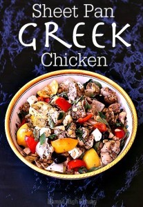 Sheet Pan Greek Chicken Pin