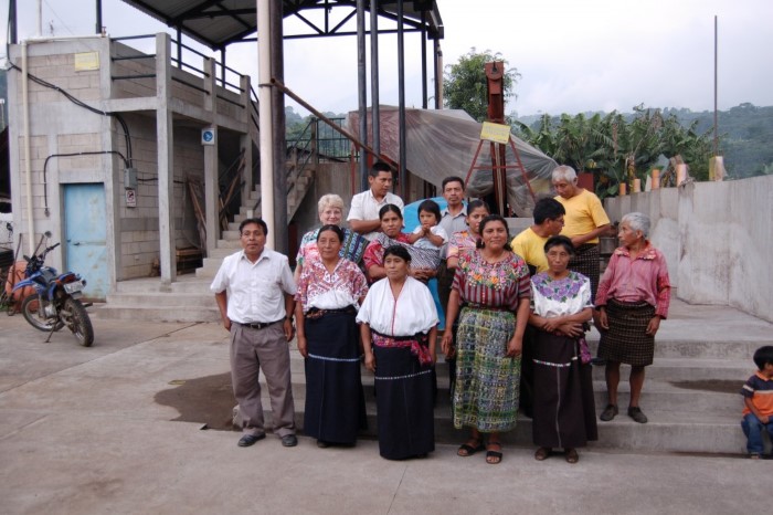 Me with representatives of the Nahuala cooperative in Guatemala