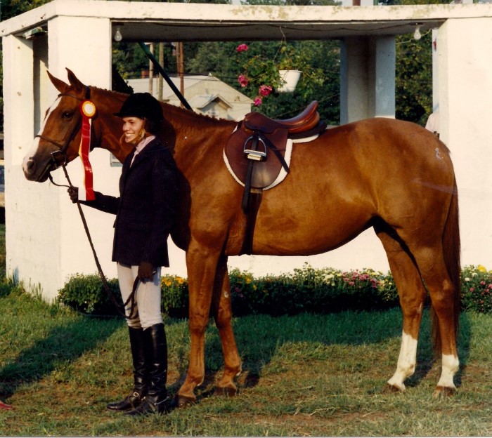 My horse and I in my late 30's