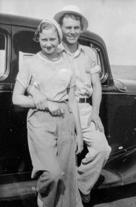 My parents, 1934