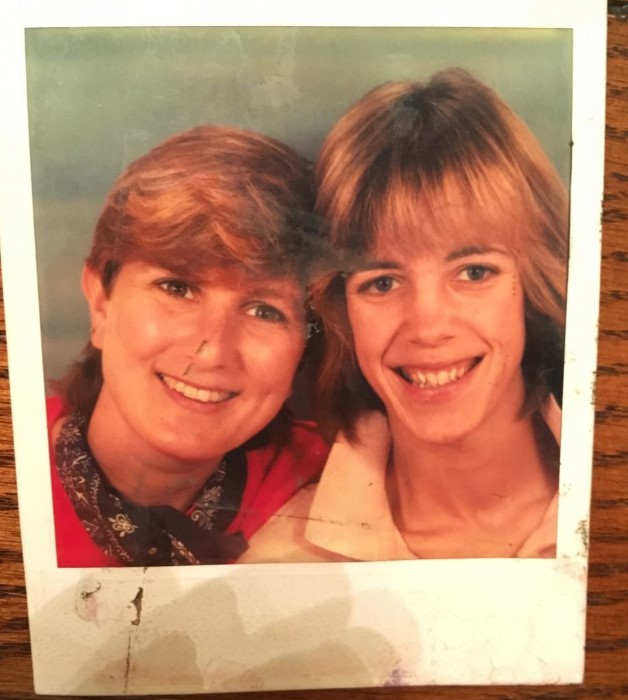 Wendy Michaels With her first girlfriend, 1979