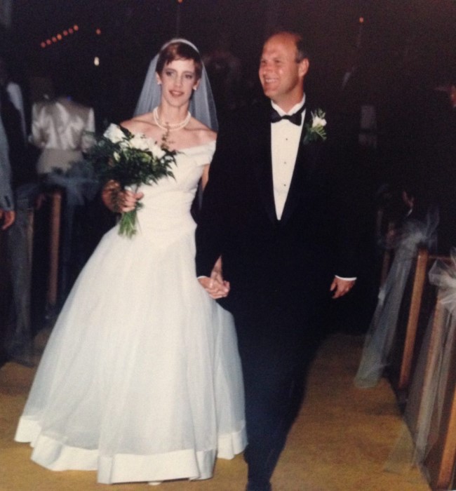 Wendy Michaels' wedding, 1997